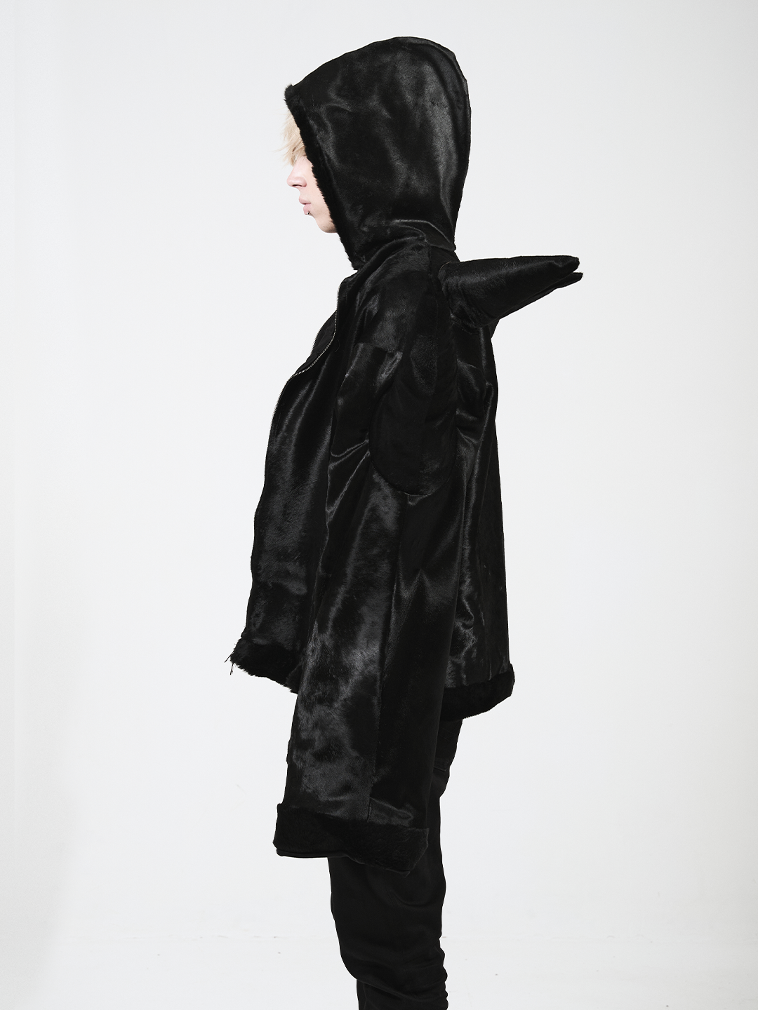 ARTISANAL SPIKED FUR JACKET